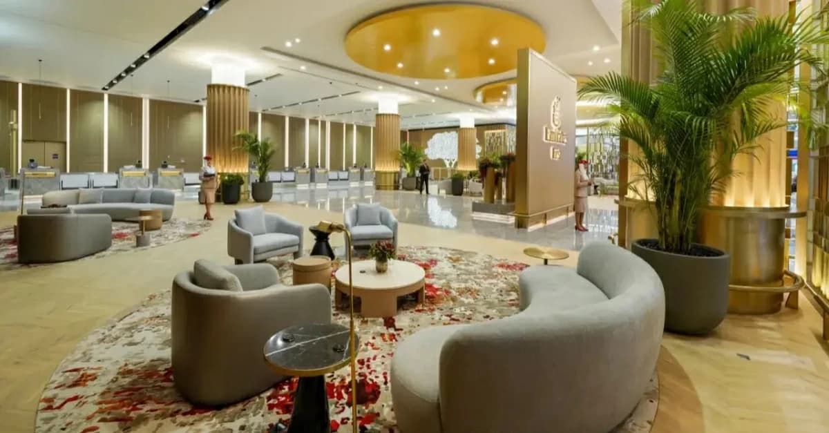 Emirates Dubai first-class lounge among top luxury spots
