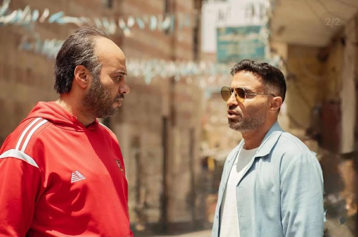Hatem Salah in film with Ahmed Fahmy