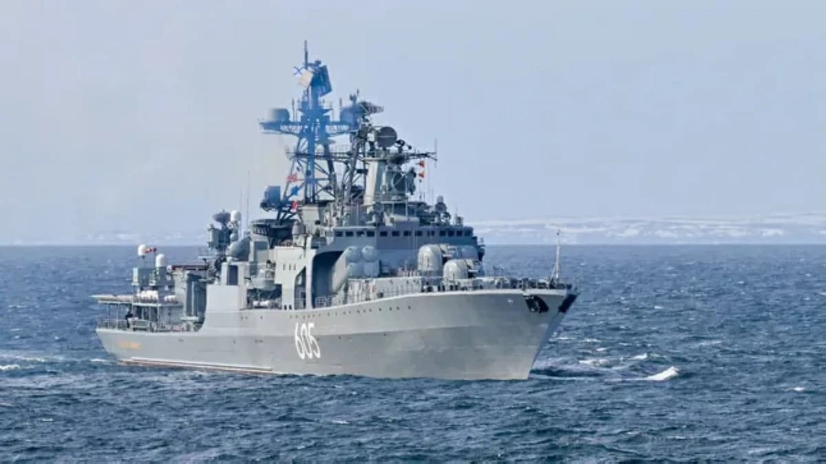 Russia conducts live-fire drills off UK coast