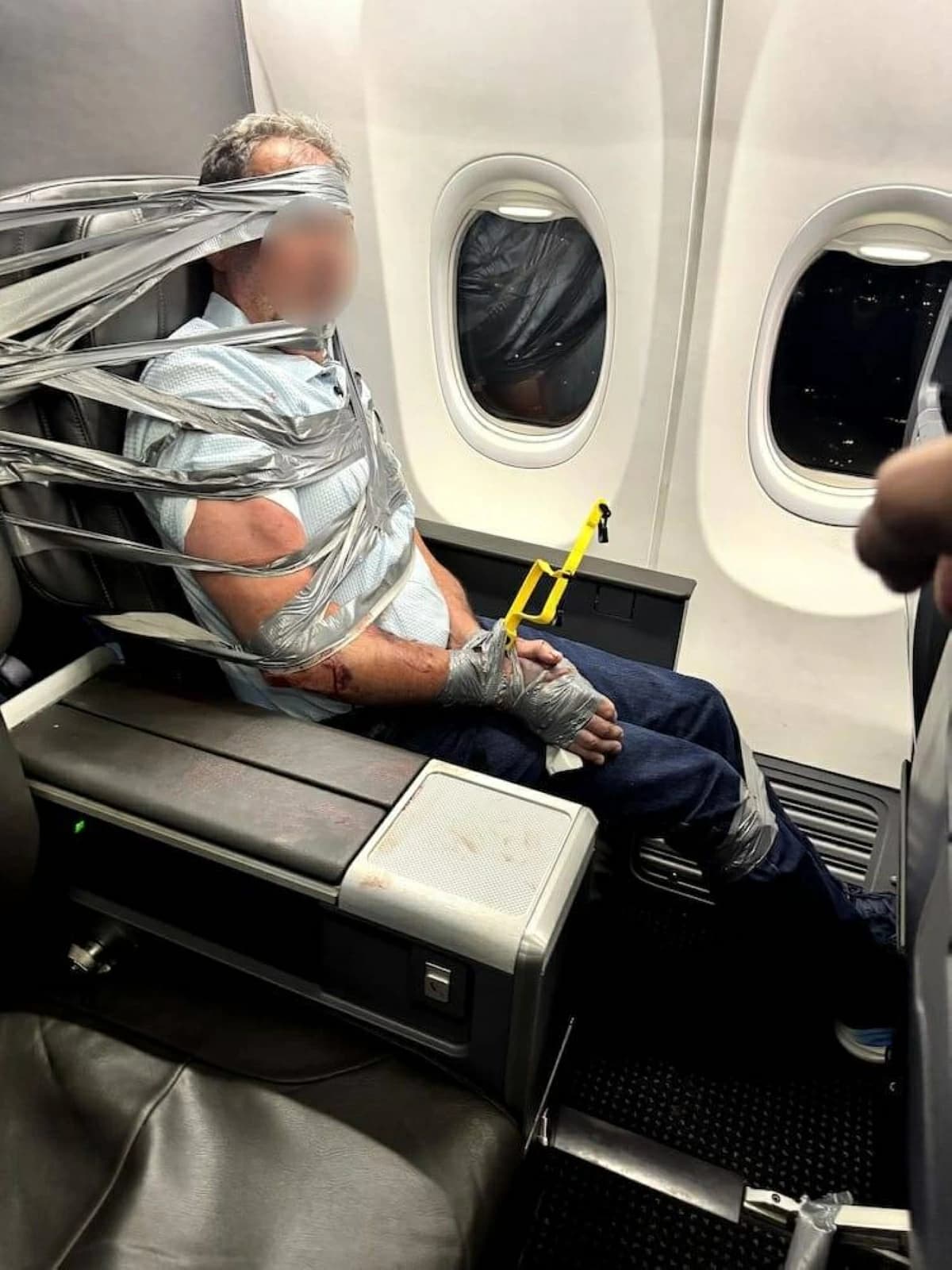 Passenger's tape causes plane diversion