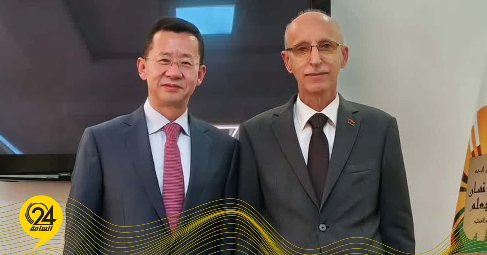 China's ambassador discusses AI with Tripoli University president