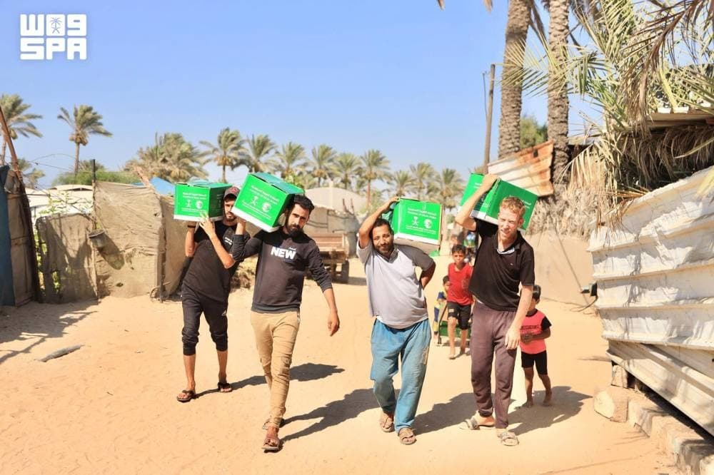 Saudi aid reaches Gaza, Sudan, Yemen