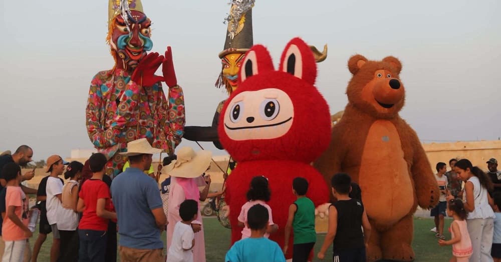 انطلاق مهرجان الارجوان في تجربة اجيم