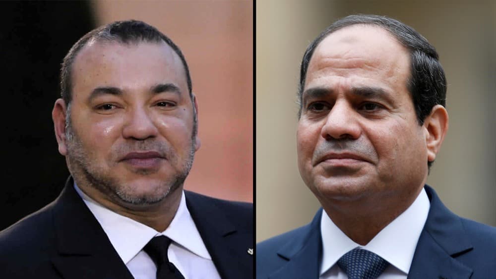 King emphasizes brotherhood with Egypt