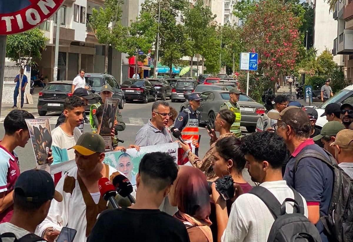 Casablanca Protest for Abdel Rahim Fqiir