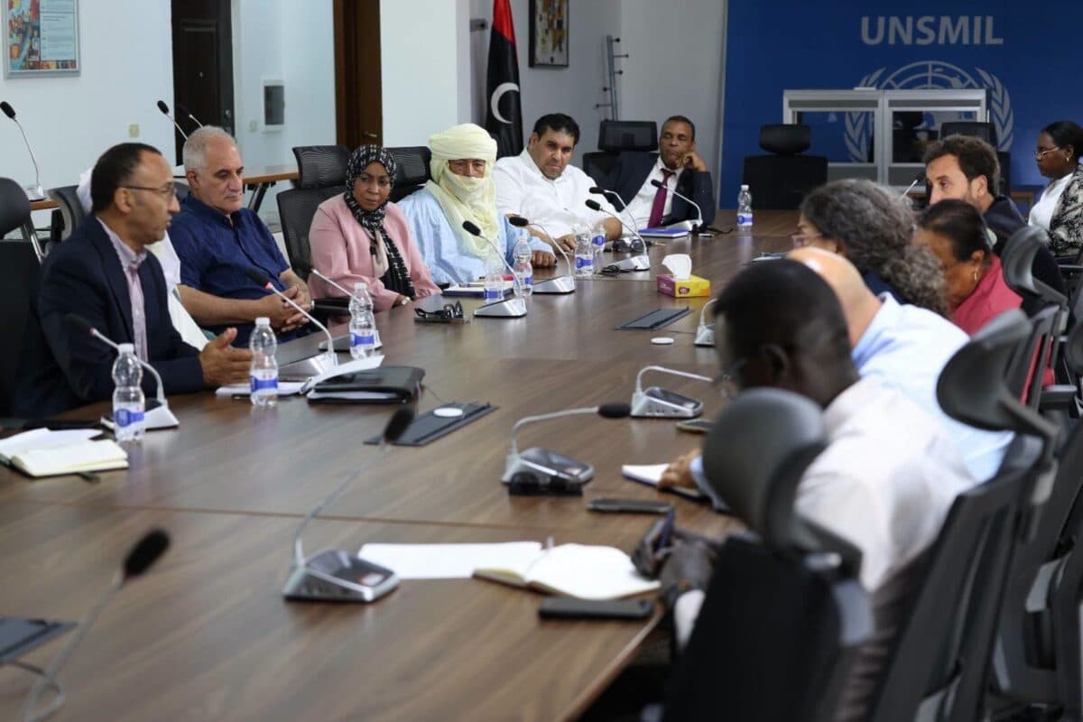 Khoshri and Missahli Fizzan discuss Libya's political future