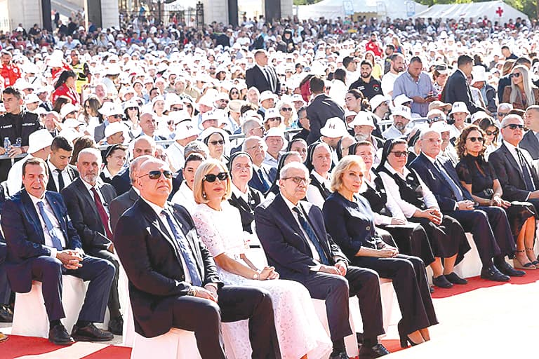 Dean's Mass for Patriarch Al-Houiek canonization