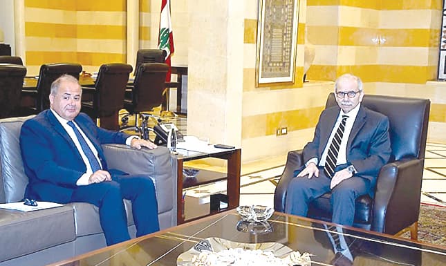 Charles Arbid meets Abdara detainees' delegation