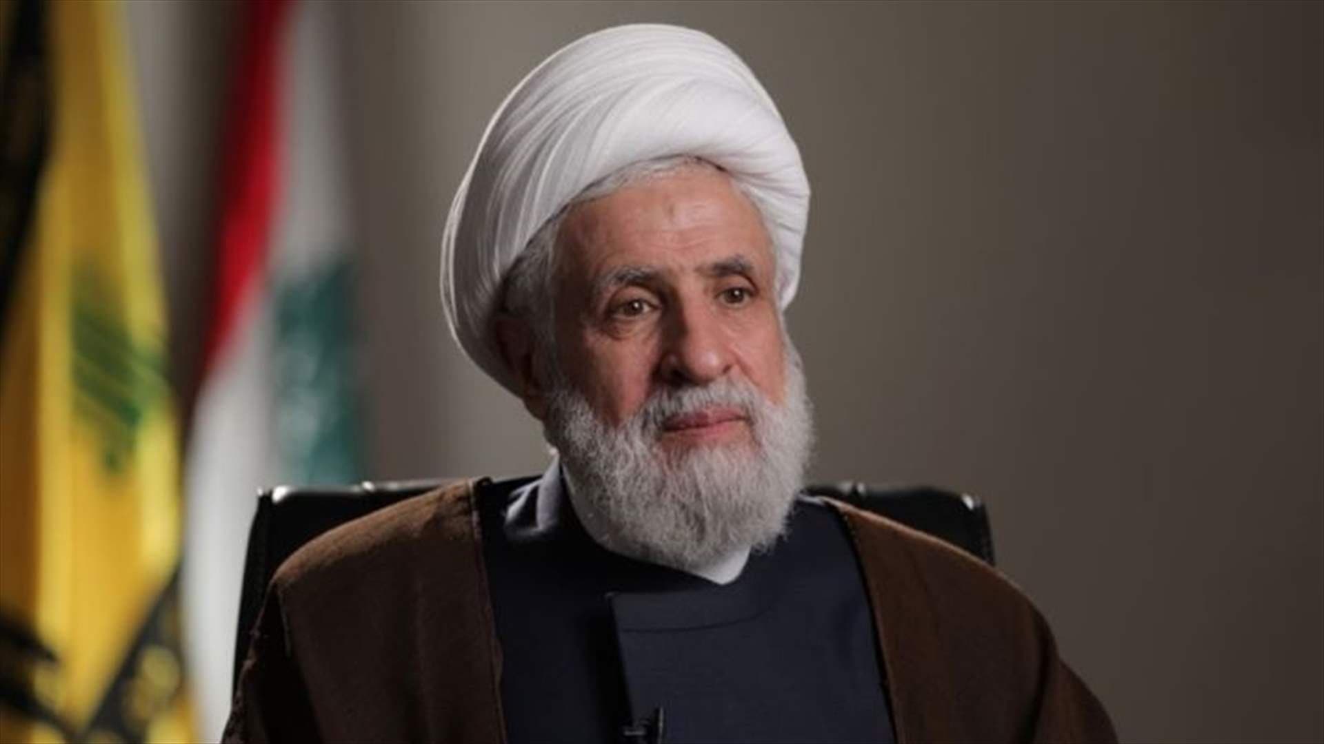 Qasem Congratulates Hejah on Hamas Leadership