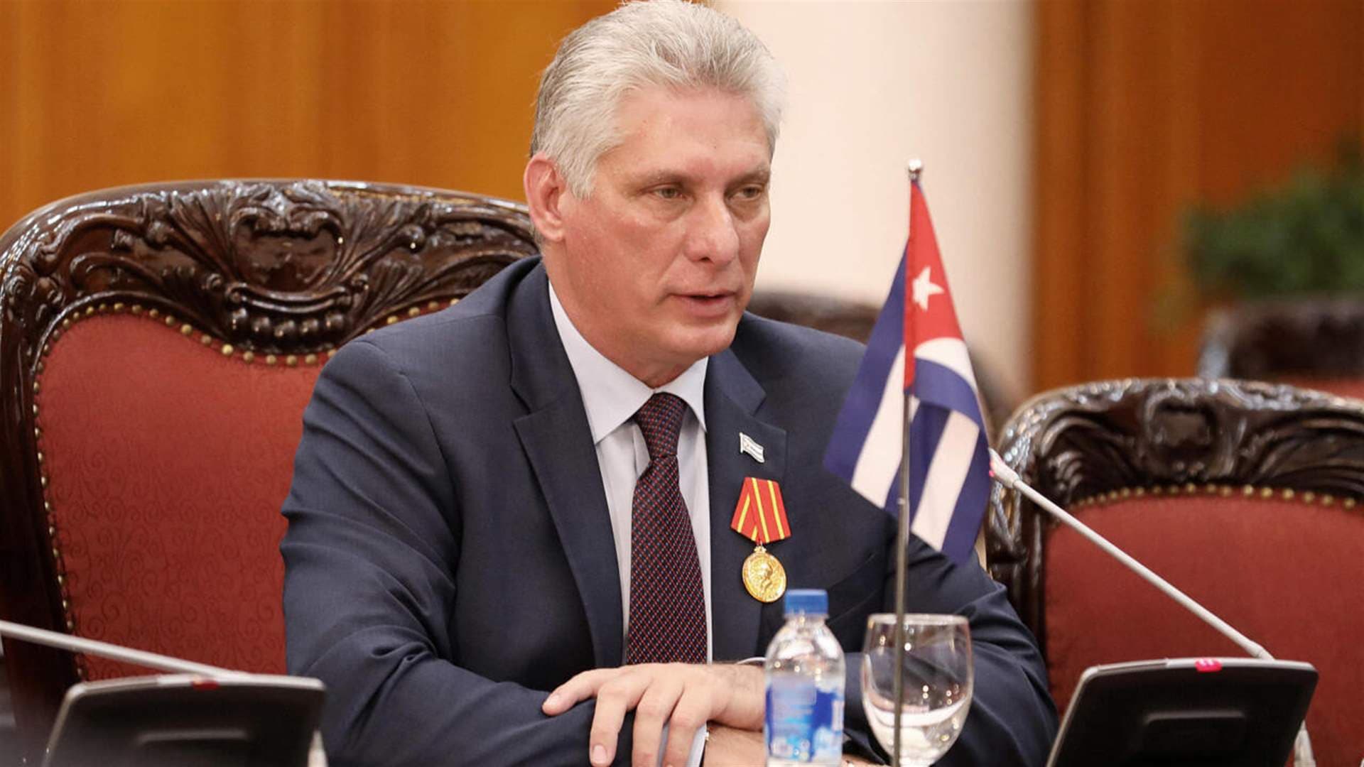 Cuba President Labels US Actions Genocide