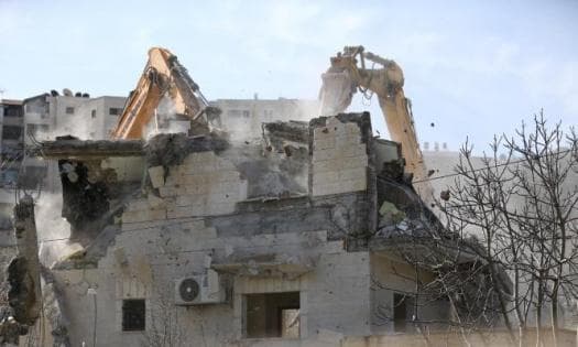 Occupation demolishes Sa'ir home