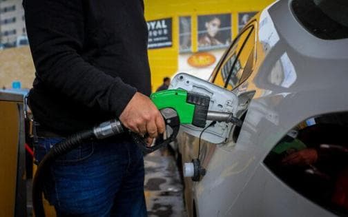 Gasoline prices in Israel rising from Sunday