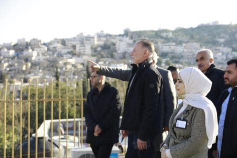 Hebron water wells restoration agreement