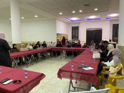 Women’s group hosts community meeting at Naalin
