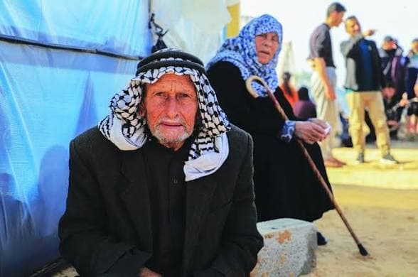 Elderly Suffer from Gaza Conflict
