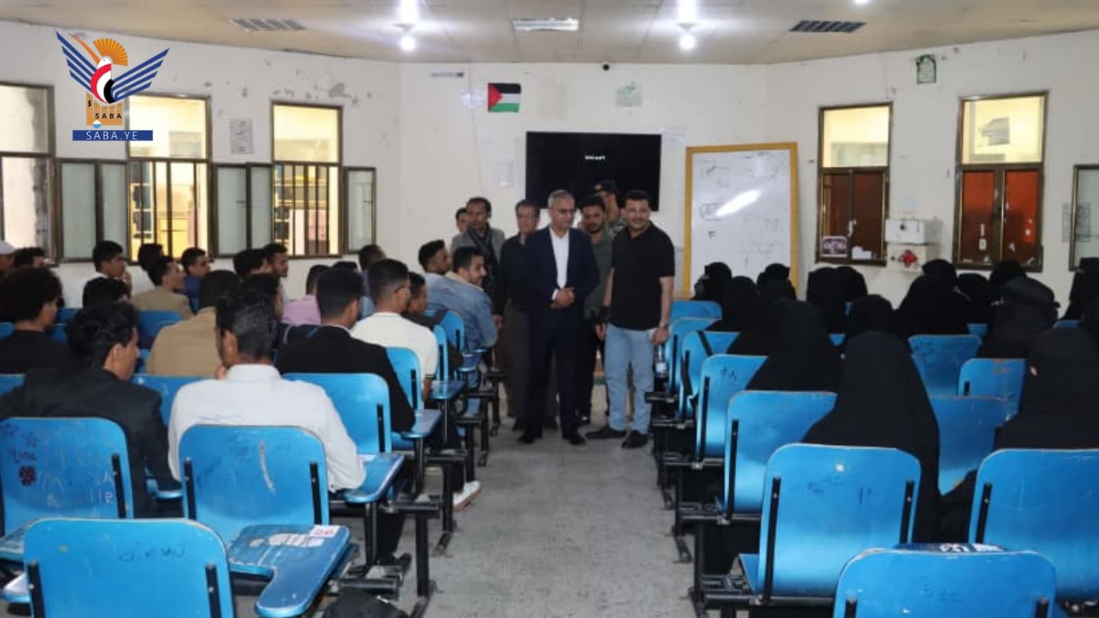 Ibb University President reviews Dental College progress