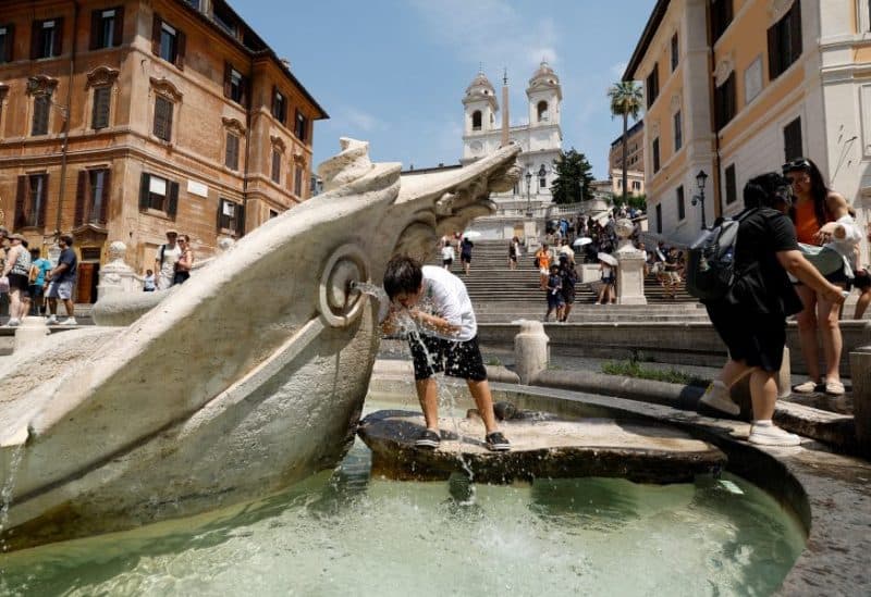 Europe faces heatwave with Italy at alert and Hungary shutting down