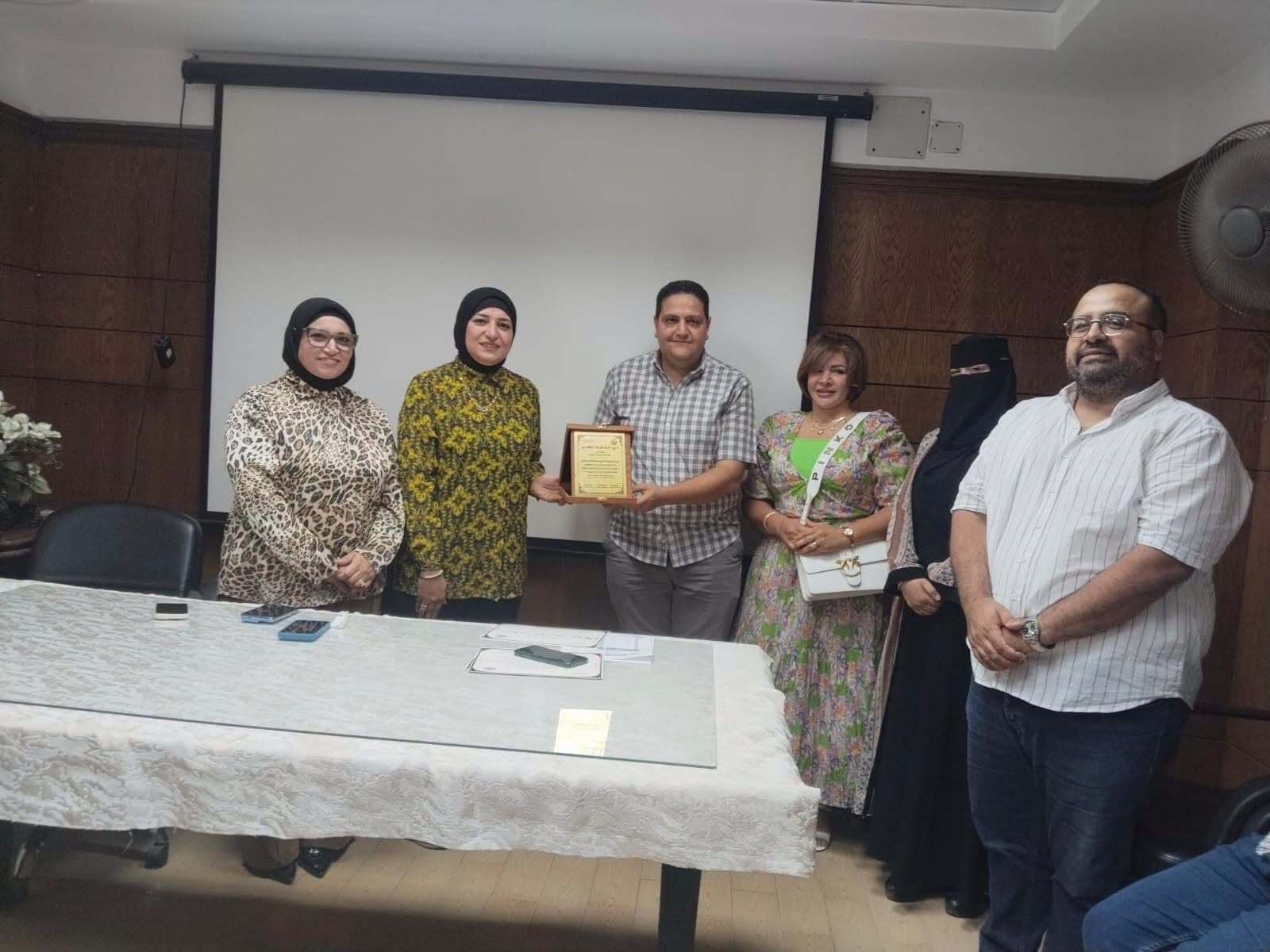 Minya Health Honors Family Planning Teams