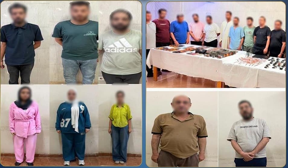 Items seized in mobile lines case including 4,071 lines with e-wallets IDs and contracts